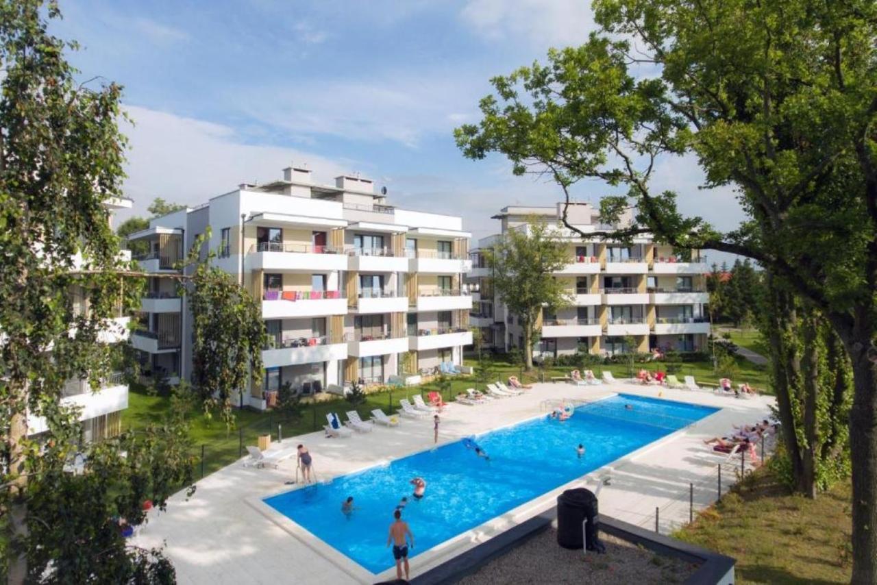 Apartament Turkus Na Rezydencji Ustronie Morskie Buitenkant foto